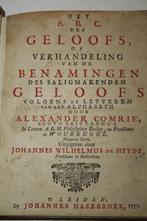 Alexander Comrie - Het A,B.C. des geloofs (1777), Ophalen of Verzenden