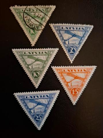 Letland 1921/28 Airmail beschikbaar voor biedingen