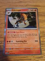 Infernape holo 033/167 twilight masquerade, Hobby en Vrije tijd, Verzamelkaartspellen | Pokémon, Ophalen of Verzenden, Zo goed als nieuw