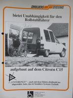Citroën C15 voor rolstoelen gehandicapten, brochure Smulders, Verzenden, Gelezen, Citroën