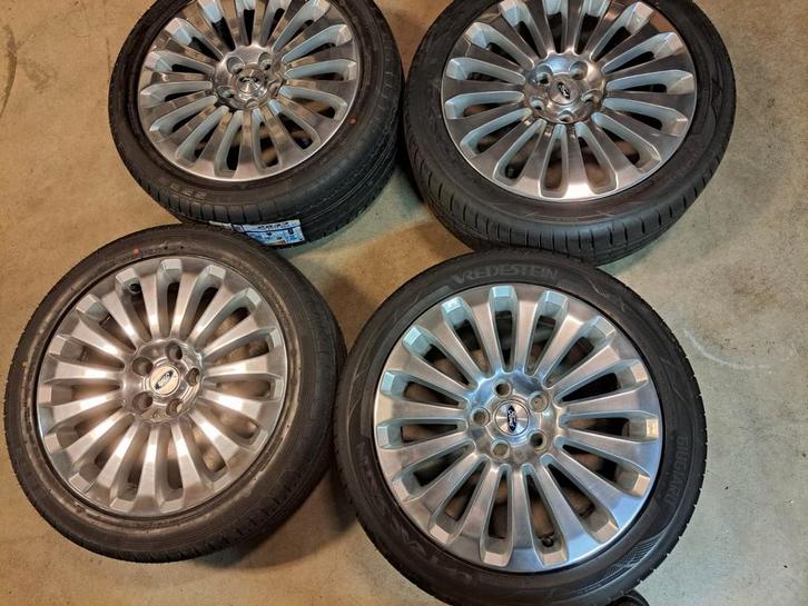 Origineel ford nette velgen set 17 inch 5x108, Auto-onderdelen, Banden en Velgen, Zomerbanden, 17 inch, Ophalen