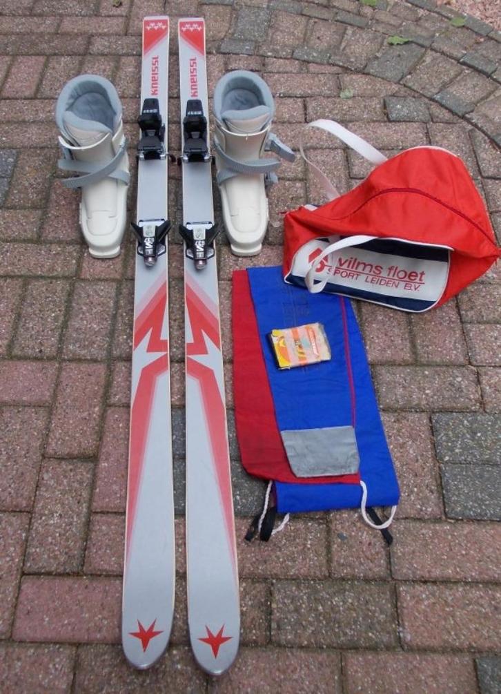 Ski's met schoenen, Sport en Fitness, Skiën en Langlaufen, Gebruikt, Ski's, Skiën, Salomon, 160 tot 180 cm, Ophalen