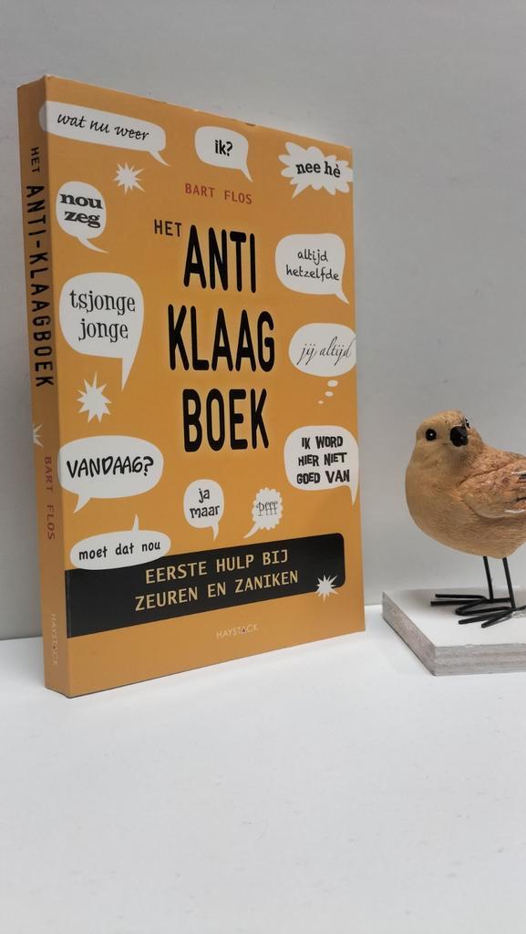 Flos, Bart; Het anti klaagboek, Boeken, Psychologie, Gelezen, Ophalen of Verzenden