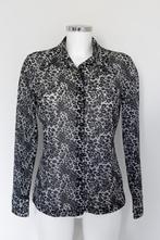 Panterprint blouse zwart/grijs maat M, Maat 38/40 (M), Zwart, Ophalen of Verzenden, Zo goed als nieuw