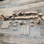 Grote set bedrukte houten bouwblokken, Ophalen of Verzenden, Gebruikt, Groter dan 1:32, Overige merken