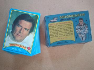 Incomplete set James Bond 007 Moonraker Topps 1979 87/99 beschikbaar voor biedingen