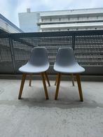 Ikea stoelen | Wit | houten poten, Huis en Inrichting, Stoelen, Ophalen, Zo goed als nieuw, Wit, Twee