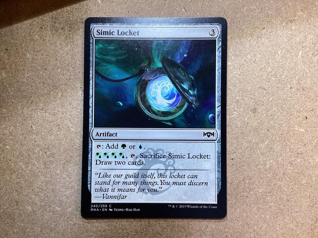 1x Simic Locket [240/259] (Excellent), Ophalen of Verzenden, Zo goed als nieuw, Losse kaart