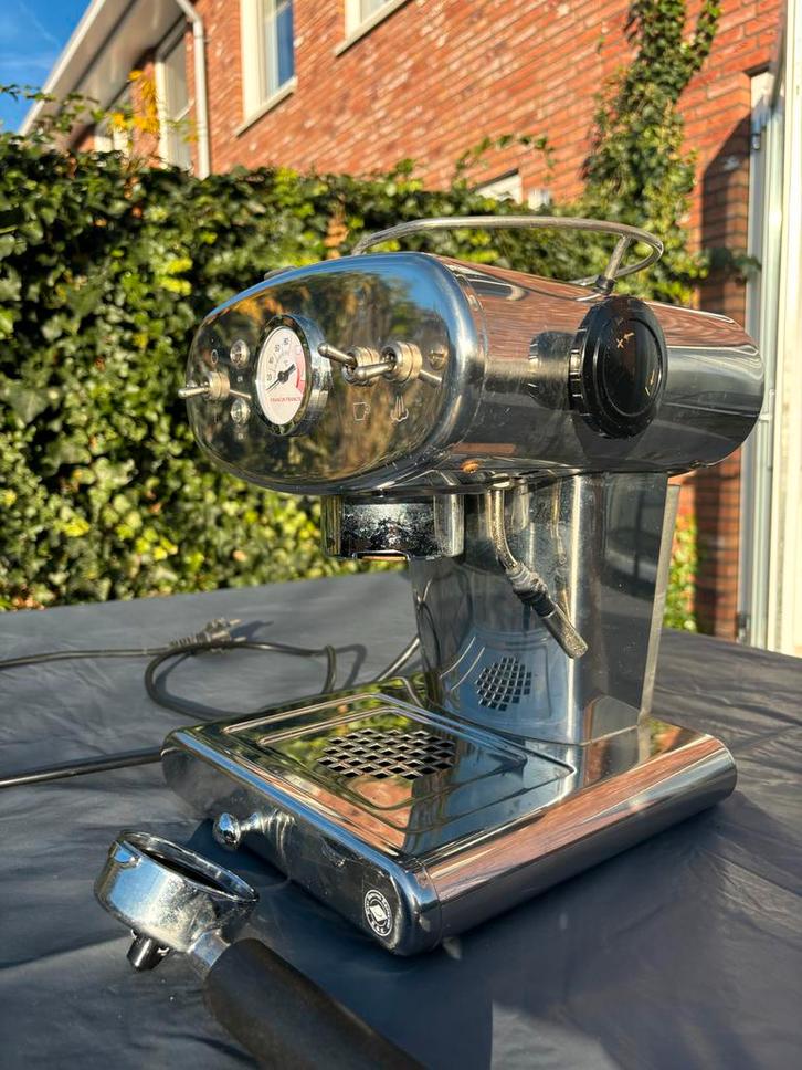 FrancisFrancis X1 rvS Espresso Machine | ESE-pads, Witgoed en Apparatuur, Koffiezetapparaten, Gebruikt, Gemalen koffie, Espresso apparaat