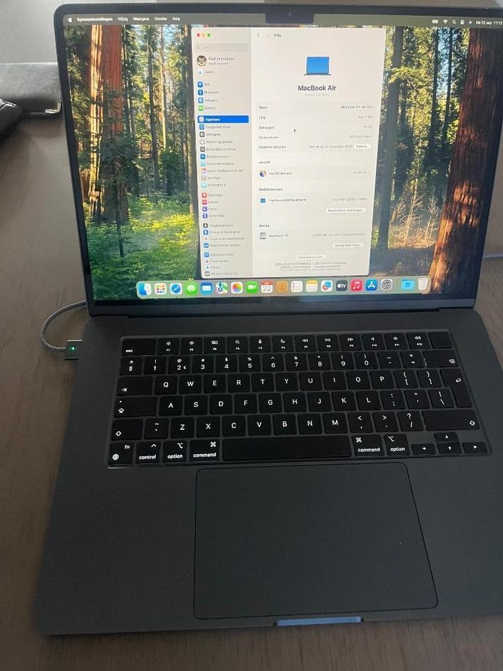 MacBook, Computers en Software, Apple Macbooks, Zo goed als nieuw, MacBook Air, 13 inch, 256 GB, 16 GB, Ophalen
