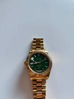 Horloge goud kleur, Sieraden, Tassen en Uiterlijk, Horloges | Heren, Staal, Rolex, Polshorloge, Nieuw