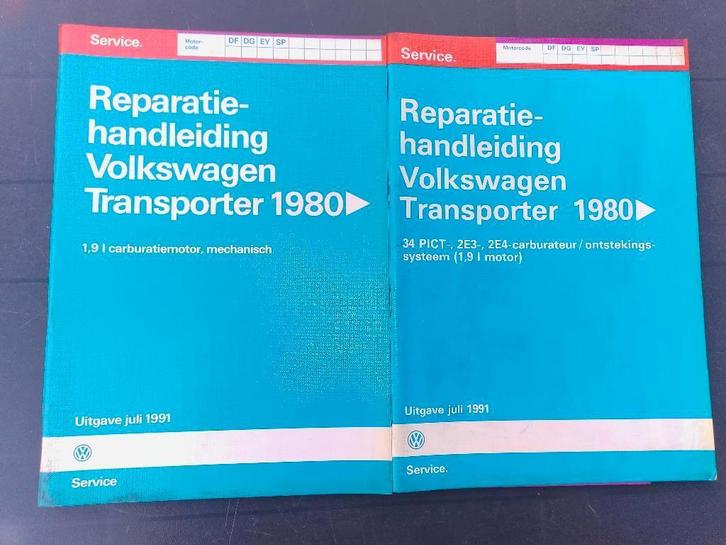 Werkplaatsboek Vw Transporter T3 1.9 boxermotor DF DG EY SP, Boeken, Auto's | Boeken, Gelezen, Volkswagen, Ophalen of Verzenden