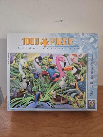 King Magic Birds Puzzel - 1000 Stukjes beschikbaar voor biedingen