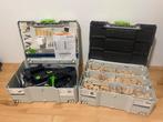 Festool Domino DF 500 met Domino’s, Ophalen of Verzenden, Zo goed als nieuw, Elektrisch, Lamellenfrees