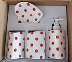 Badkamersetje Hartje NIEUW, Ophalen of Verzenden, Nieuw, Porselein