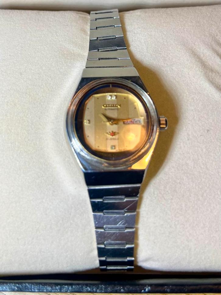 Citizen automatic horloge., Sieraden, Tassen en Uiterlijk, Horloges | Dames, Gebruikt, Polshorloge, Overige merken, Staal, Staal