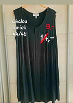 tuniek Chalou 44/46 zwart, Zwart, Maat 46/48 (XL) of groter, Chalou, Ophalen of Verzenden