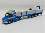 Javi toys Volvo nh stenentrailer Wemmers, Hobby en Vrije tijd, Modelauto's | 1:50, Ophalen of Verzenden, Zo goed als nieuw, Bus of Vrachtwagen