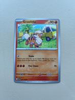 Growlithe 31/198 - Scarlet & Violet - Pokemon Kaart, Ophalen of Verzenden, Nieuw, Losse kaart