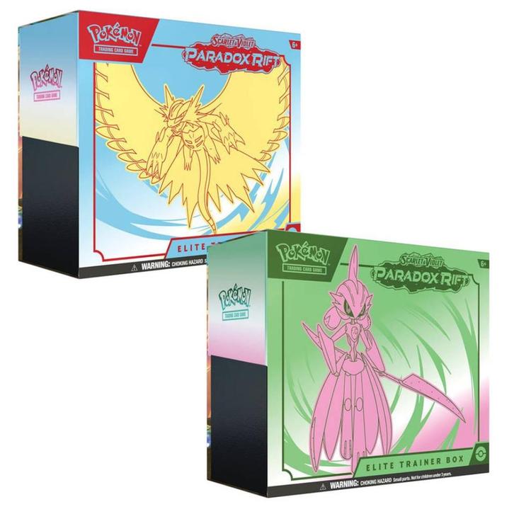 Iron Valiant en Roaring Moon Paradox Rift Elite trainer box, Hobby en Vrije tijd, Gezelschapsspellen | Bordspellen, Nieuw, Ophalen of Verzenden