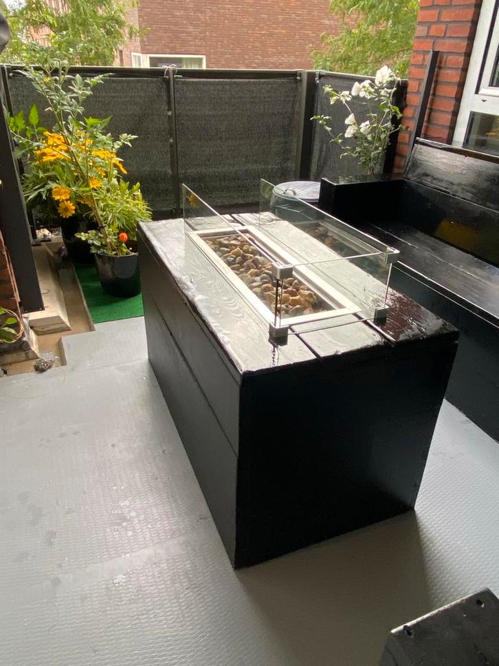 Vuurtafel - Handgemaakt voor buiten, Tuin en Terras, Vuurtafels, Gebruikt, Ophalen of Verzenden