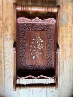 Mooi klein dienblaadje uit India, Ophalen of Verzenden, Hout