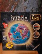 Ravensburger 3D Puzzel - Wereldbol Nachtlicht, Hobby en Vrije tijd, Denksport en Puzzels, Ophalen of Verzenden, Minder dan 500 stukjes