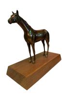 Bronzen paard op sokkel art deco, Ophalen