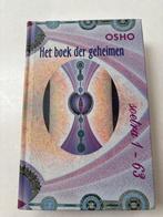 Het boek der geheimen - Osho, Boeken, Ophalen of Verzenden, Zo goed als nieuw, Spiritualiteit algemeen, Achtergrond en Informatie