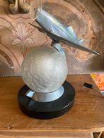 Art Deco vliegtuig lamp, Ophalen of Verzenden