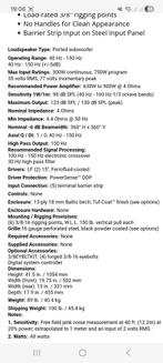 2x Community Subwoofer 2x15" in Flightcase + Versterker, Ophalen, Gebruikt, 500 tot 1000 watt, P.A.