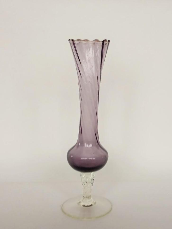 Vaas Empoli Vintage 1970’s, Antiek en Kunst, Antiek | Glas en Kristal, Ophalen of Verzenden