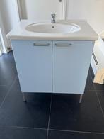 Wastafelmeubel, Huis en Inrichting, Badkamer | Badkamermeubels, Ophalen, Overige typen, 50 tot 100 cm, Zo goed als nieuw