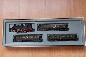 Märklin 2865 stoom-locomotief BR 75 personen-wagen H0 trein beschikbaar voor biedingen
