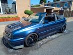 Volkswagen Golf 1.8 Cabriolet 66KW E2 1994 Blauw, Auto's, Voorwielaandrijving, 4 cilinders, Cabriolet, 1200 kg