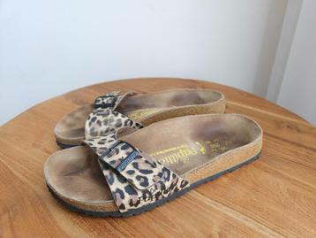 Birkenstock Papillio slippers sandalen luipaard maat 39 