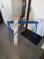 2-delige Schragen Set - weinig gebruikt, Doe-het-zelf en Verbouw, Werkbanken, Ophalen of Verzenden, Nieuw, Minder dan 70 cm, Inklapbaar