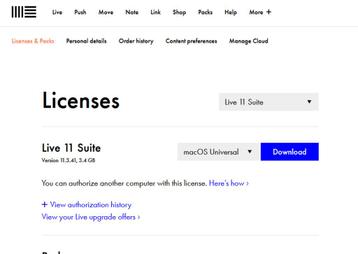 Ableton Live 11 Suite levenslange originele autorisatie  beschikbaar voor biedingen