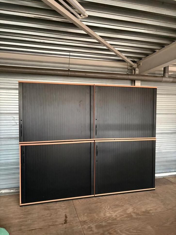 Archiefkasten met roldeuren, Huis en Inrichting, Kasten | Roldeurkasten en Archiefkasten, Gebruikt, 200 cm of meer, 100 tot 150 cm