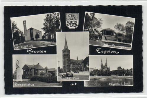X26077 tegelen, Verzamelen, Ansichtkaarten | Nederland, Gelopen, Limburg, 1960 tot 1980, Verzenden