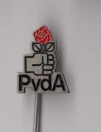 PVDA Politieke Partij speldje logo, Verzamelen, Speldjes, Pins en Buttons, Gebruikt, Niet vindbaar, Niet vindbaar, Speldje of Pin