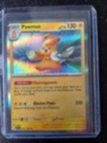 1404. Nieuwe Pokemon Kaart Holo Rare PAWMOT HP 130 (076/198) beschikbaar voor biedingen