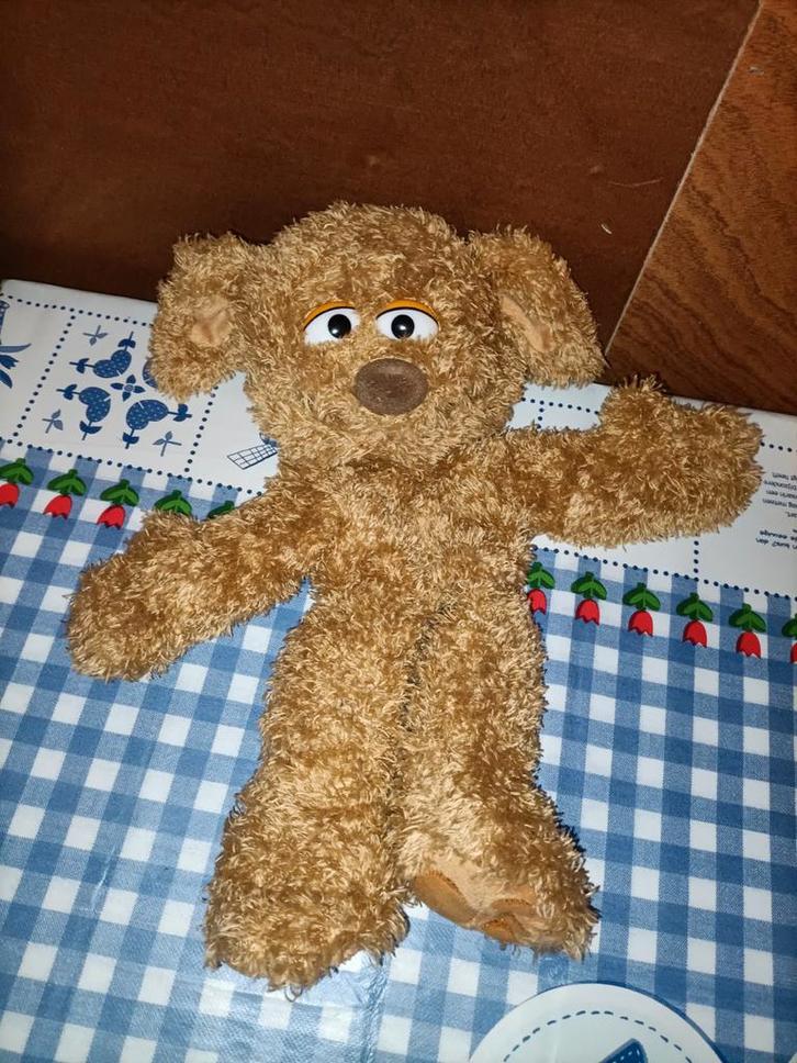 Tommie handpop Sesamstraat 30 cm groot, Kinderen en Baby's, Speelgoed | Knuffels en Pluche, Ophalen of Verzenden