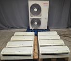Toshiba Multi VRF airco 8x wandairco 16 kW Mini-SMMS, Verwarmen, Refurbished, 3 snelheden of meer, Ophalen of Verzenden