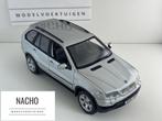 BMW X5 E53 4.4 V8 | Welly | schaal 1:18 | Zo goed als nieuw, Hobby en Vrije tijd, Modelauto's | 1:18, Welly, Ophalen of Verzenden