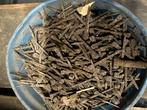 Vierkante spijkers/nagels, Doe-het-zelf en Verbouw, IJzerwaren en Bevestigingsmiddelen, Ophalen, Gebruikt, 50 tot 100 mm, Spijkers