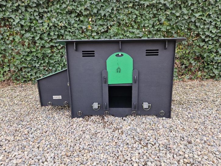 Duurzaam Pluverdi kippenhok Berlin | Onderhoudsvriendelijk, Dieren en Toebehoren, Pluimvee | Toebehoren, Nieuw, Kippenhok of Kippenren