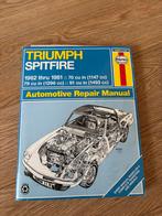 Haynes Triumph Spitfire 1962-1981 automotive repair manual, Auto diversen, Handleidingen en Instructieboekjes, Ophalen of Verzenden