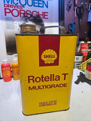 Shell Rotella T Olieblik Garageblik Diesel beschikbaar voor biedingen