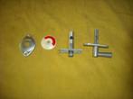 aluminium wc slot sluiting toilet wc-slot jaren 60 sluiter, Antiek en Kunst, Ophalen of Verzenden